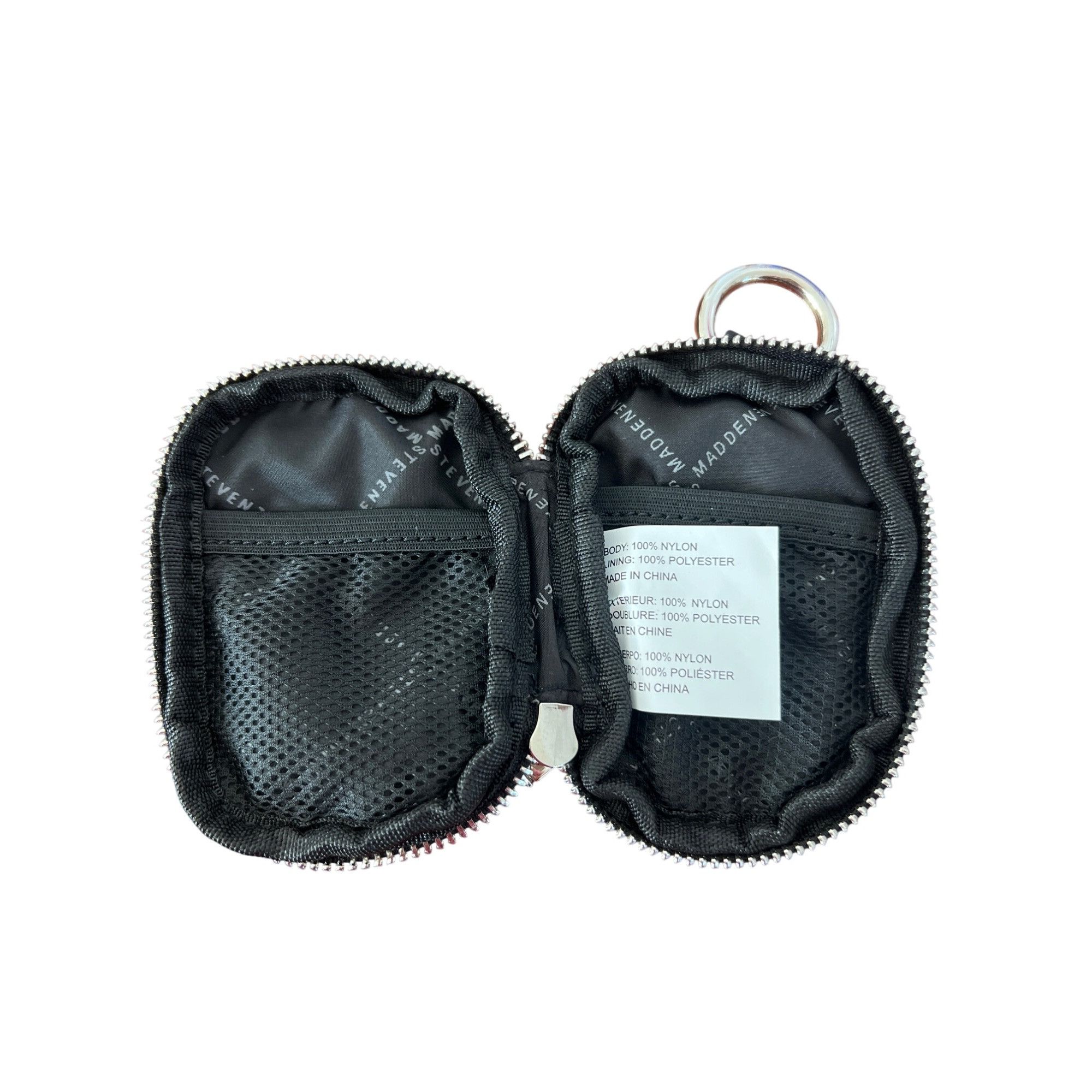 Steve Madden Steve Madden Black White Crossbody Bag Keychain BPinky Unise Size ONE SIZE - 7 Thumbnail