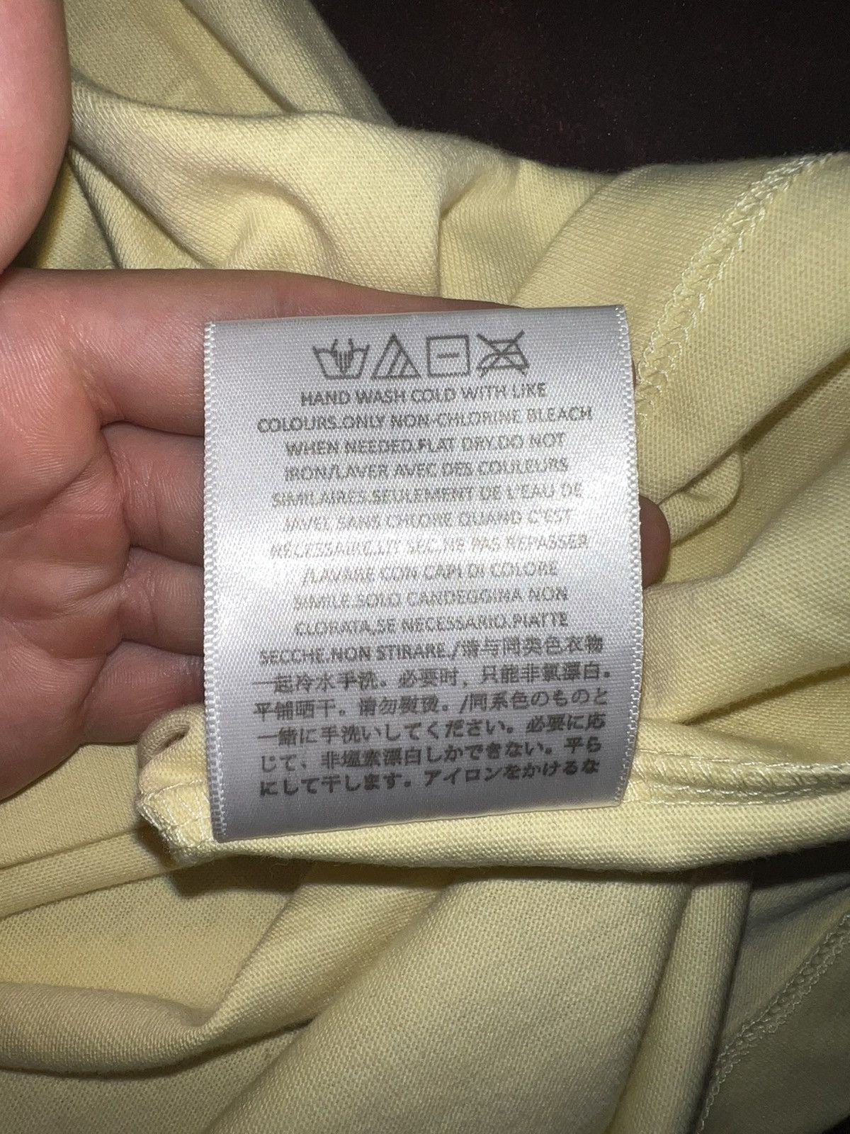 Essentials Fear of God Essentials Tee “Canary” Size US L / EU 52-54 / 3 - 5 Thumbnail
