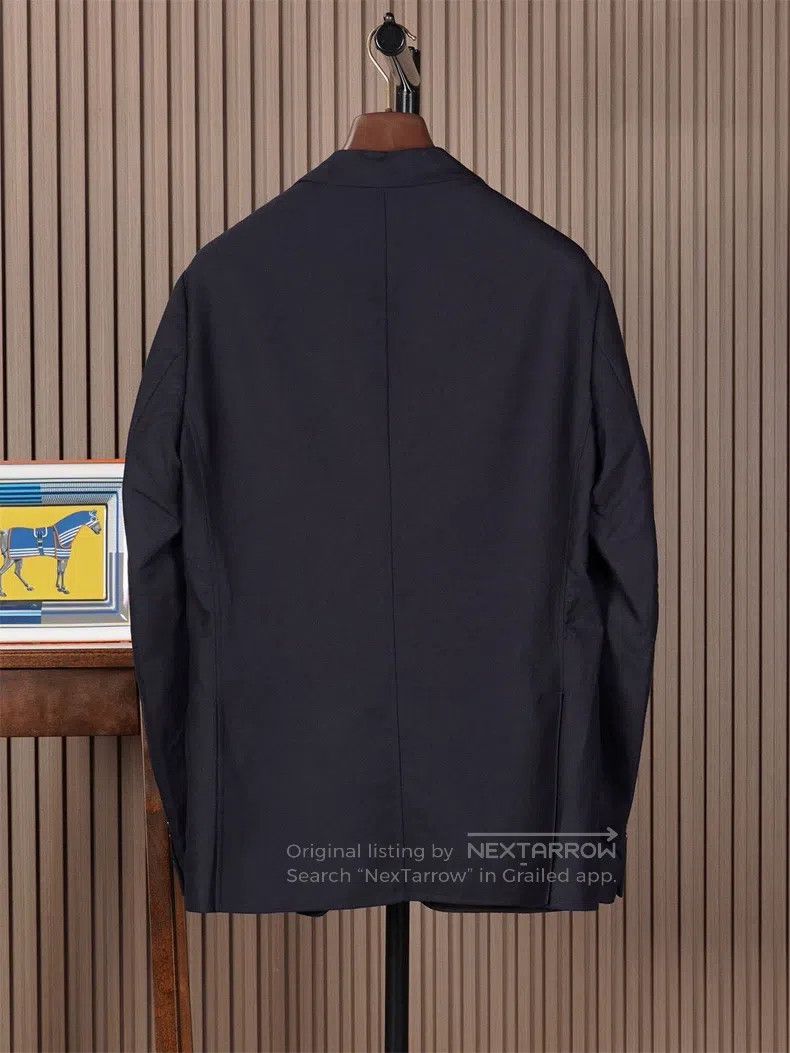 Loro Piana Loro Piana King's Gift Single Breasted Suit Size 48L - 3 Thumbnail
