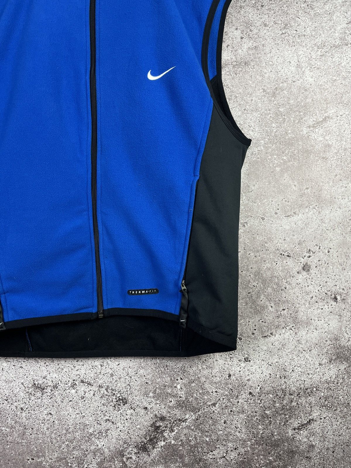 Nike Vintage Nike Therma - F.I.T. Fleece Vest Size US L / EU 52-54 / 3 - 3 Thumbnail