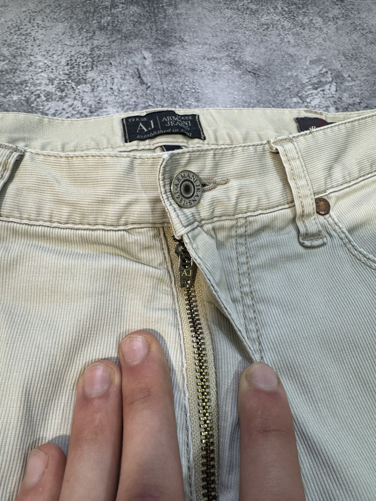 Armani × Vintage Vintage 90’s Armani Jeans Pants Size US 32 / EU 48 - 8 Thumbnail