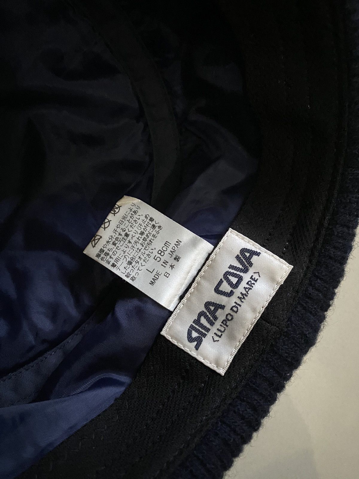 Japanese Brand Sina Cova Sailor Cap Size 36 - 6 Thumbnail