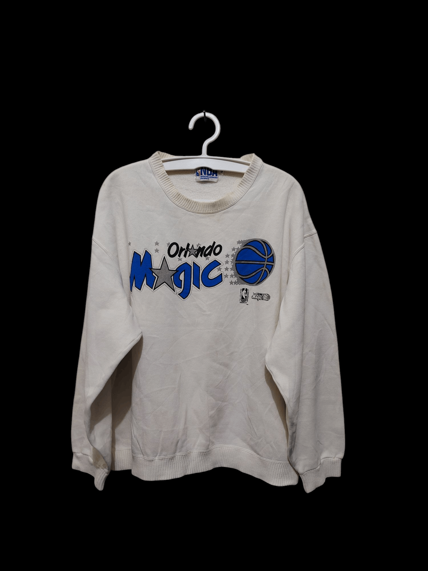 Japanese Brand × Vintage 💥 Vtg 90s Orlando Magic Sweatshirt 💥 Best Price Size US L / EU 52-54 / 3 - 1 Thumbnail