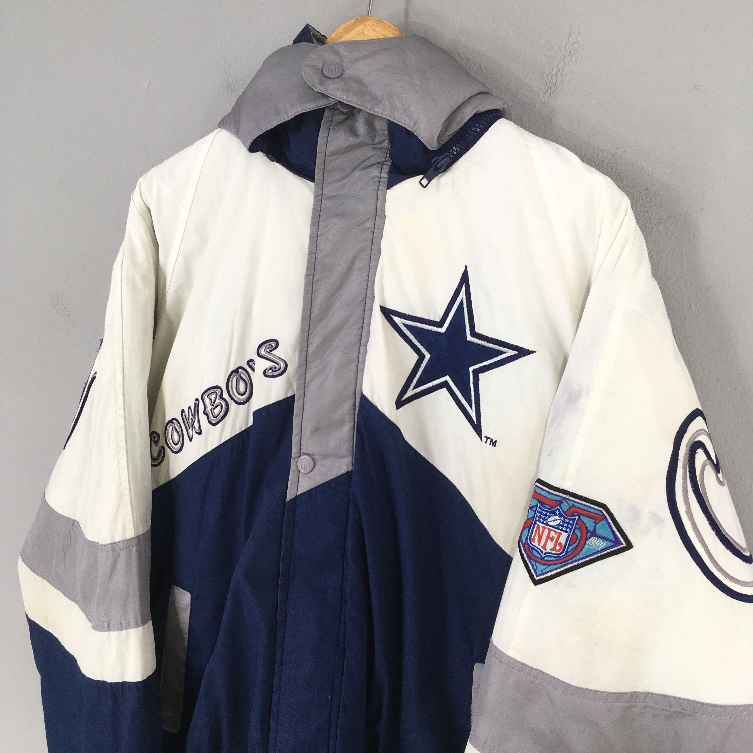 NFL Vintage Dallas Cowboys NFL Jacket Medium Size US M / EU 48-50 / 2 - 3 Thumbnail