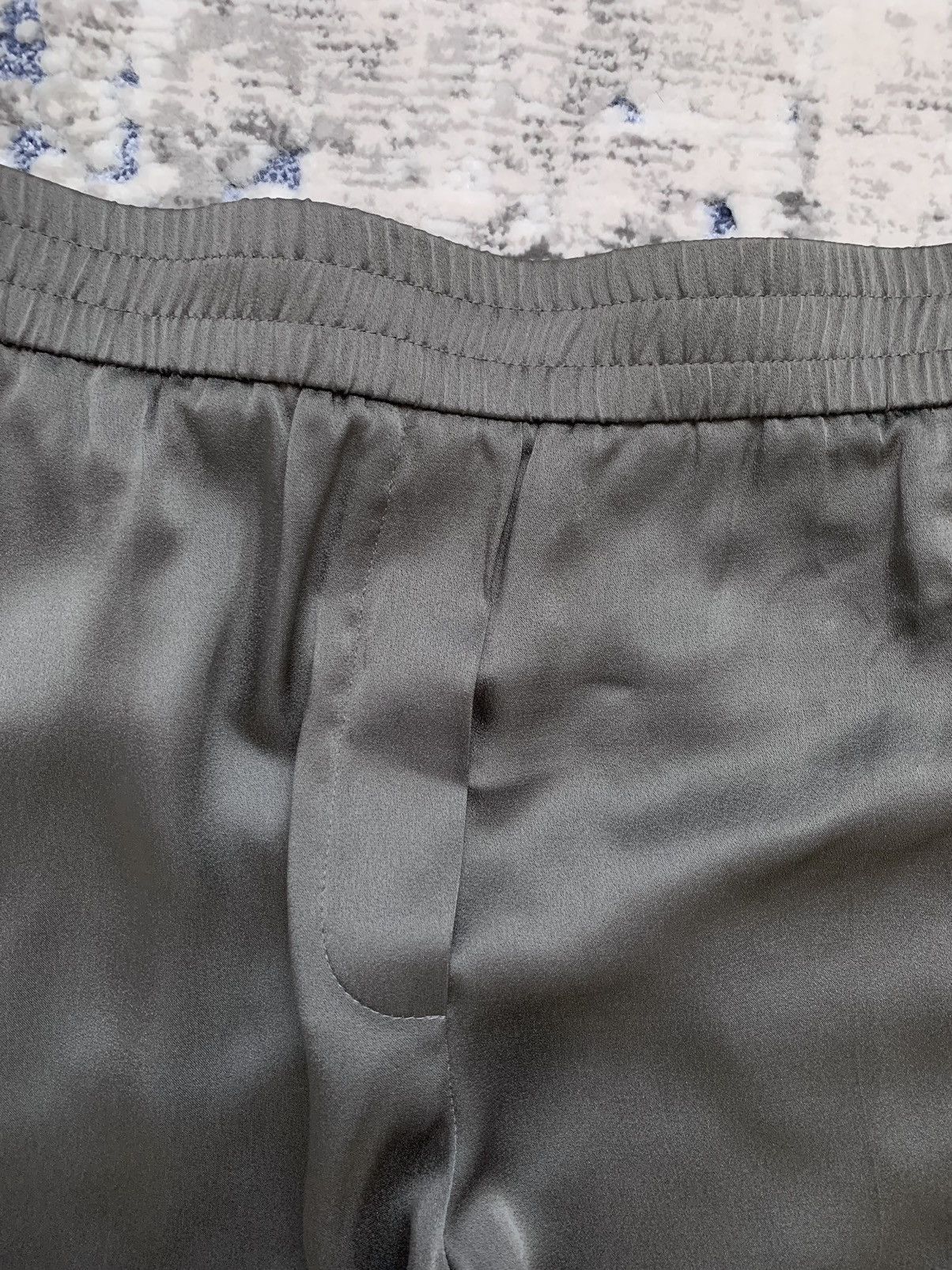 Brunello Cucinelli Brunello Cucinelli Track Stripe Pull-On Silk Pant Size 30" / US 8 / IT 44 - 6 Thumbnail