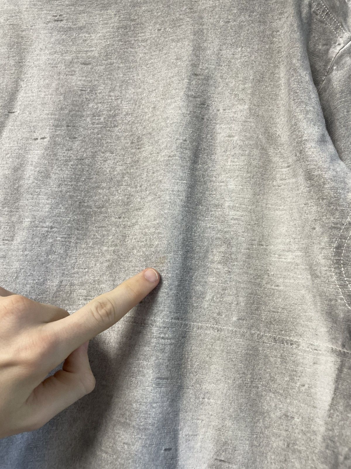 Diesel Vintage Diesel Distressed Long Sleeve Made In Italy Y2K 90s Size US XXL / EU 58 / 5 - 17 Thumbnail