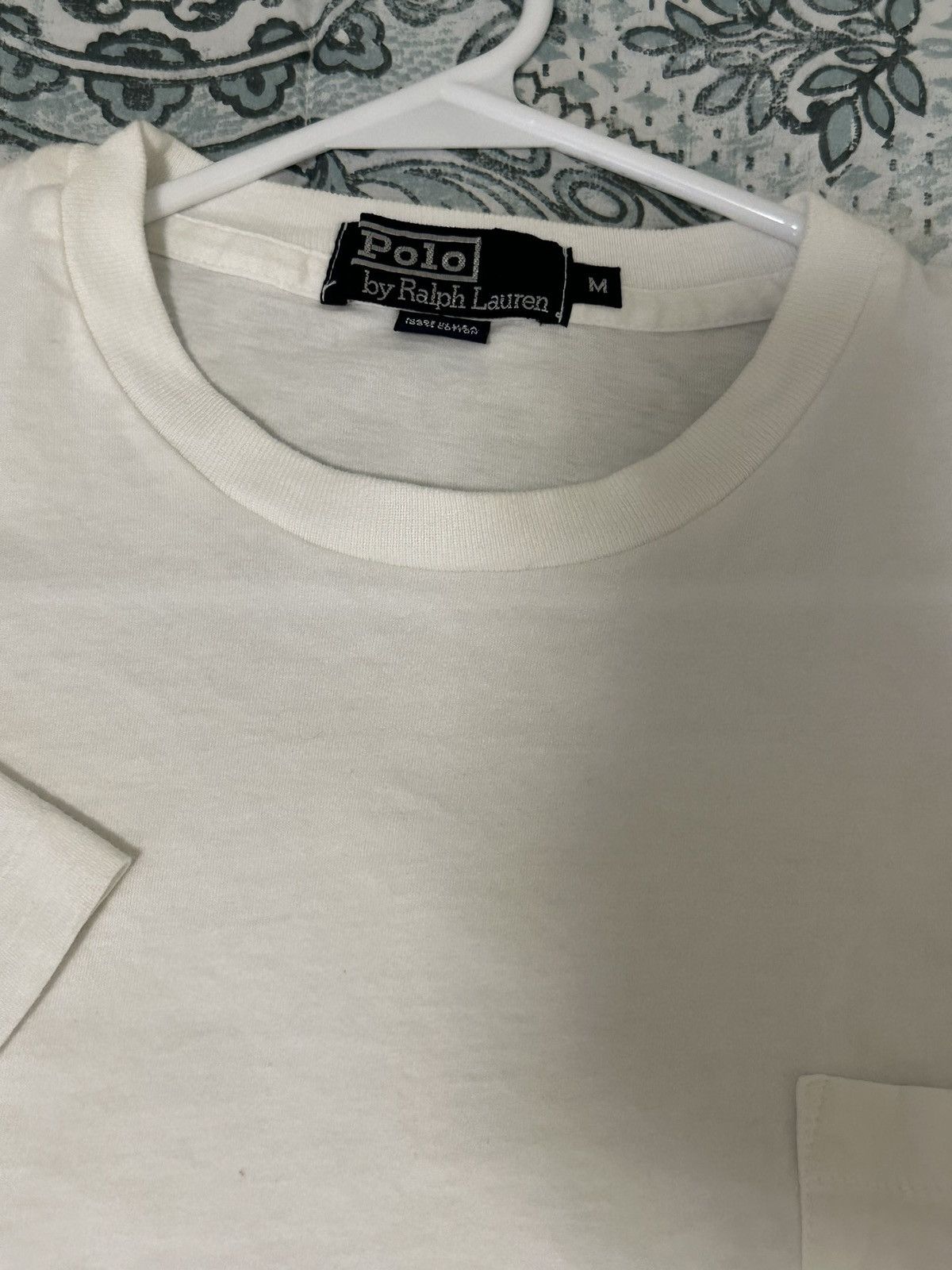 Polo Ralph Lauren × Vintage Polo Ralph Lauren vintage pocket tee made in USA SS Size US M / EU 48-50 / 2 - 8 Thumbnail