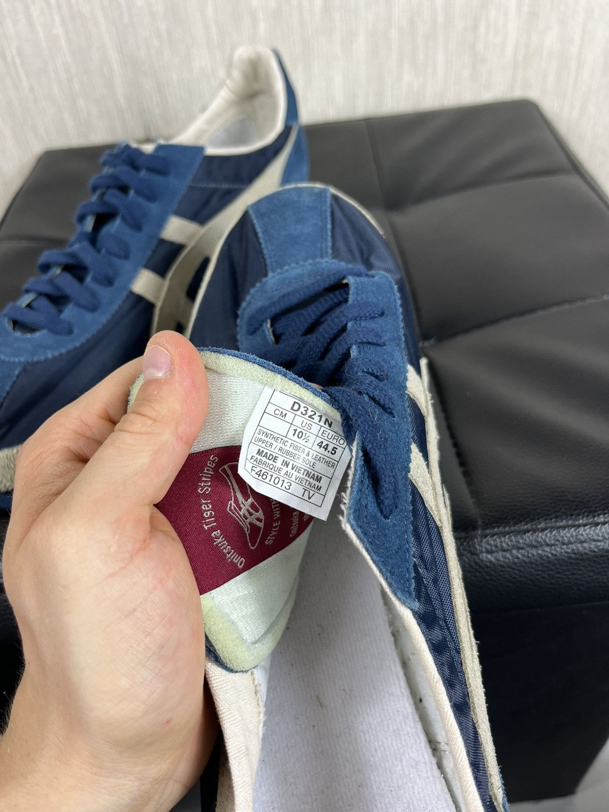 Asics Vintage OG Asics Onitsuka Tiger y2k suede sneakers shoes low Size US 10.5 / EU 43-44 - 24 Thumbnail