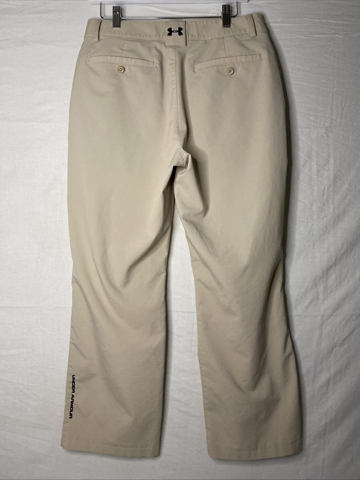 Under Armour Under Armour Women's Pants Performance Casual Beige Size 32 Size 32" / US 10 / IT 46 - 2 Thumbnail
