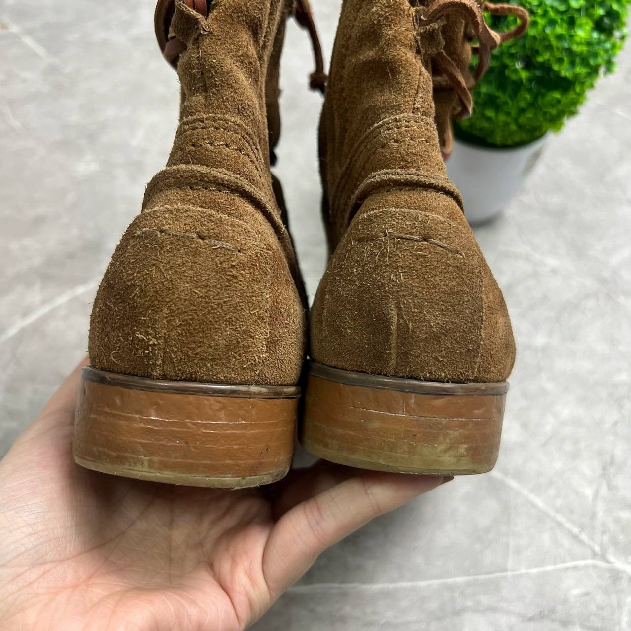 Japanese Brand Vintage AS.98 AirStep Style Acnle Leaher Biker Zipper EUR 40 Size US 7.5 / EU 40-41 - 4 Thumbnail