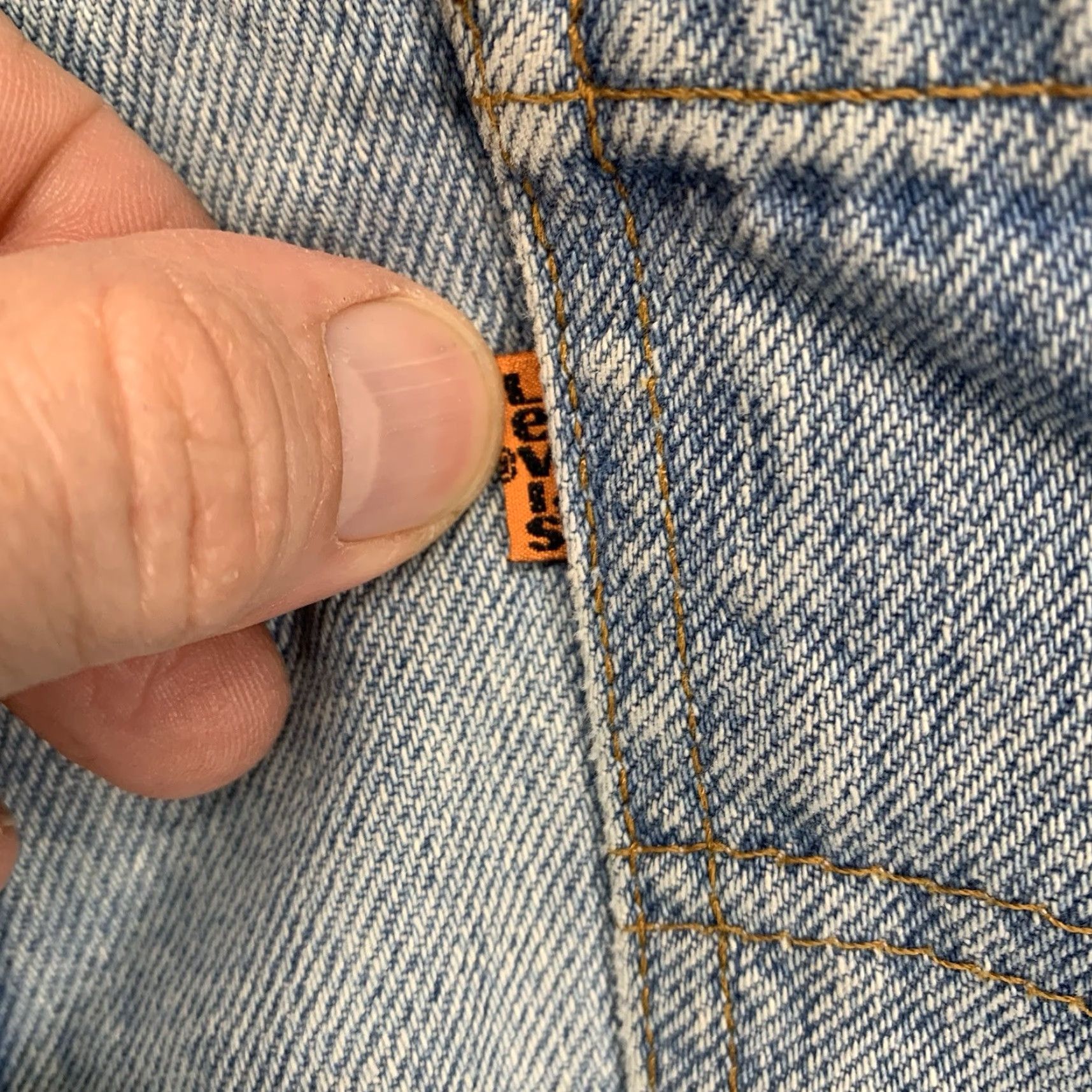 Vintage Vintage Levi's Men’s Jeans 506 36x30 Straight Fit Mid-Rise Denim U.S. Made 1990s Size US 36 / EU 52 - 4 Thumbnail
