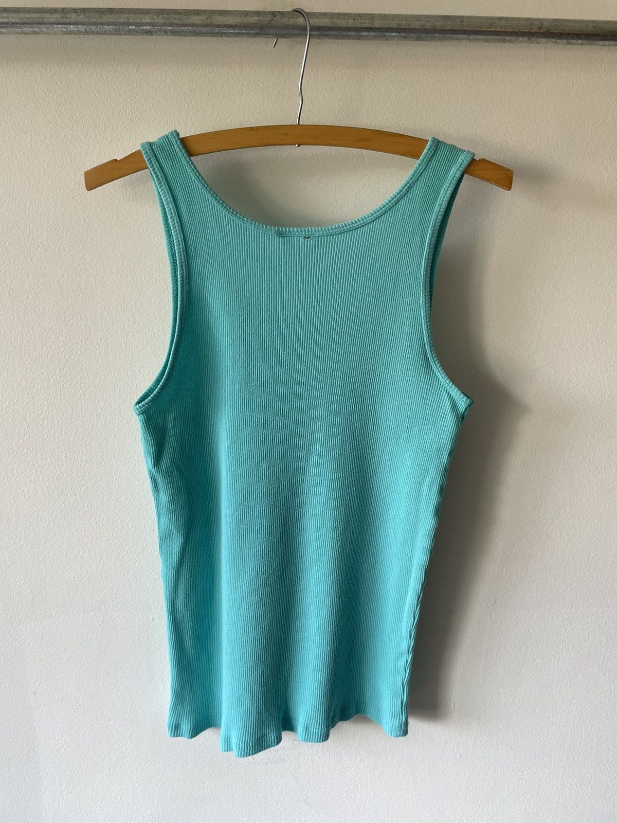 Vintage Vintage World Gym Teal Muscle Tank top Size S / US 4 / IT 40 - 6 Thumbnail