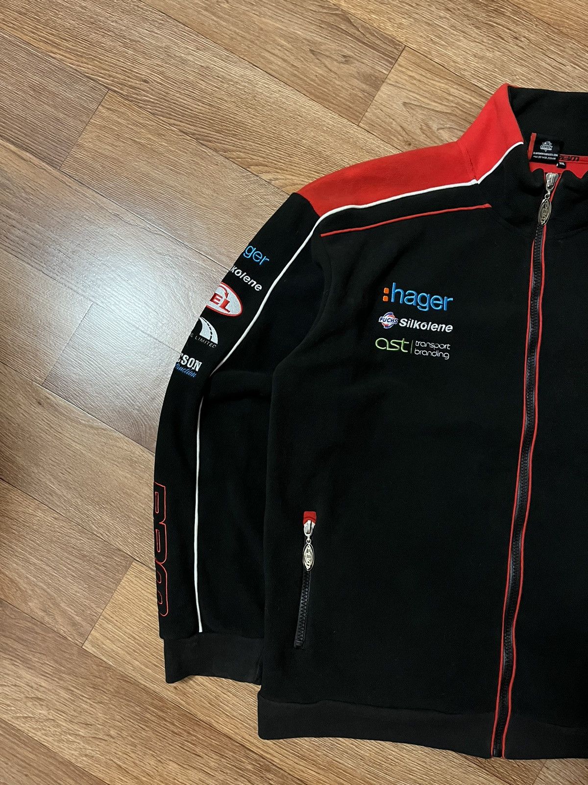 Ducati Vintage Ducati Be Wiser Racing Team Fleece Jacket Size US XXL / EU 58 / 5 - 3 Thumbnail
