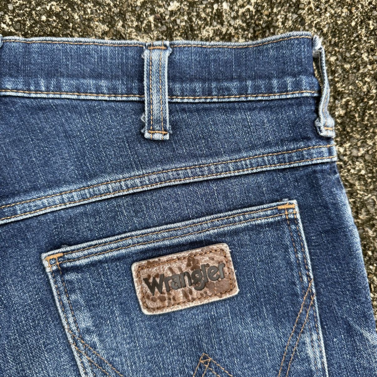 Wrangler VINTAGE WRANGLER MUD WASHED DENIM JEAN PANTS Size US 32 / EU 48 - 12 Thumbnail