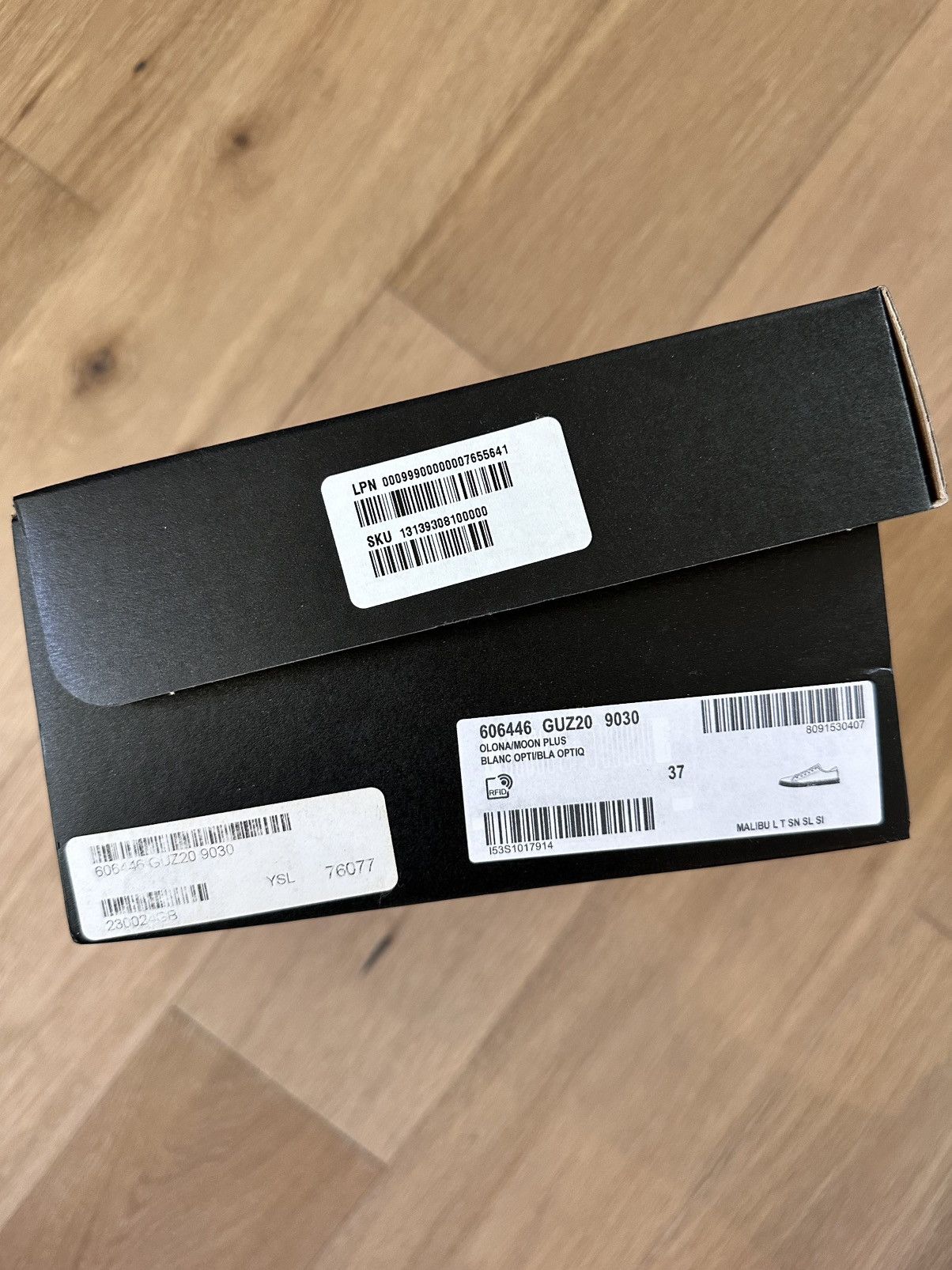 Saint Laurent Paris × Yves Saint Laurent New SAINT LAURENT White Canvas Malibu Sneakers - Size 37 Size US 7 / IT 37 - 5 Thumbnail