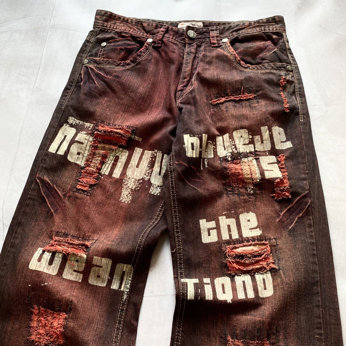 Hysteric Glamour Vintage Japan Washed Faded Jeans If Six Was Nine Kmrii Vibe Size US 33 - 6 Thumbnail