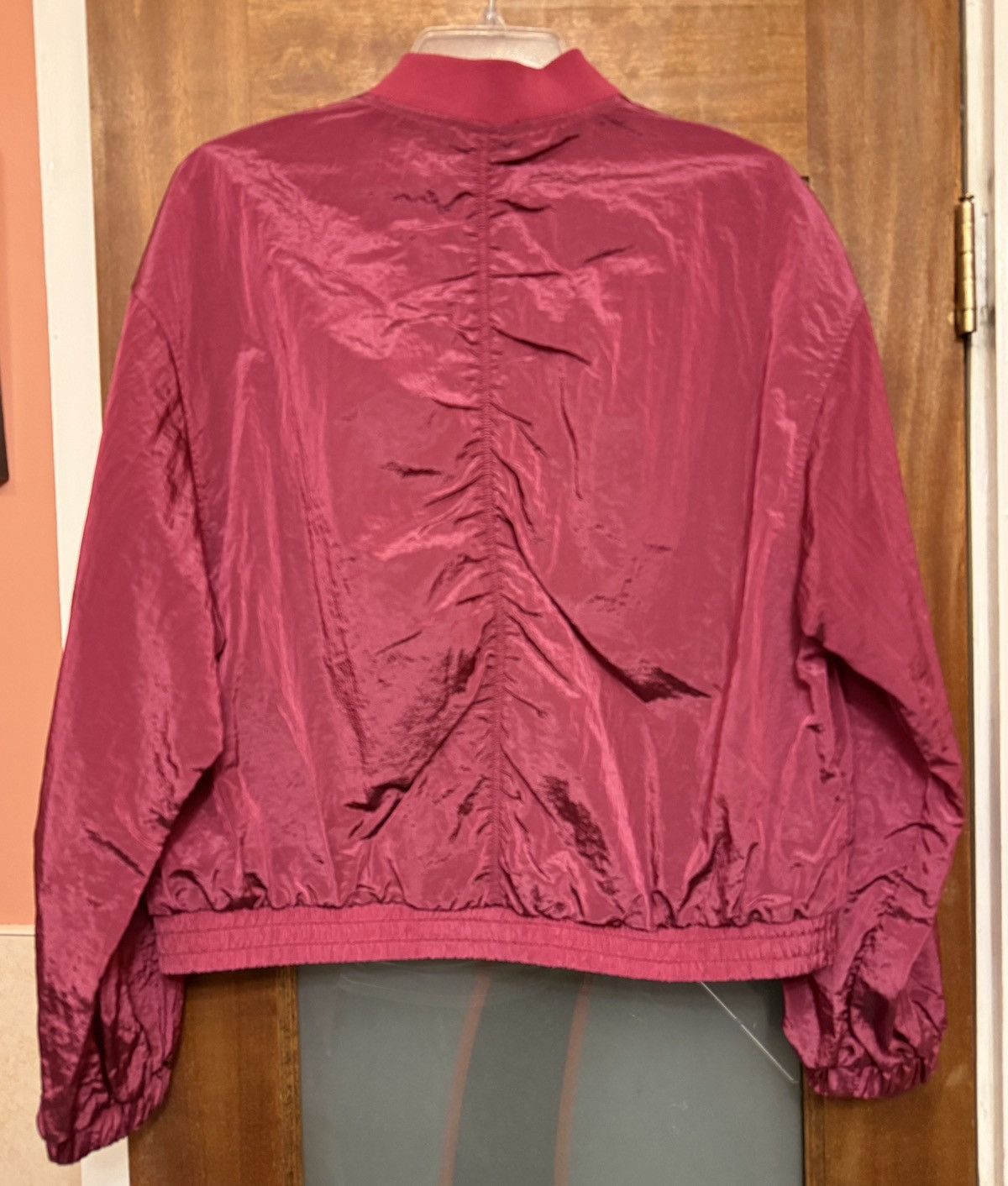 Old Navy Old Navy Nylon Zip Up Athetic Lot Cropped Raspberry & Black Size M / US 6-8 / IT 42-44 - 8 Thumbnail