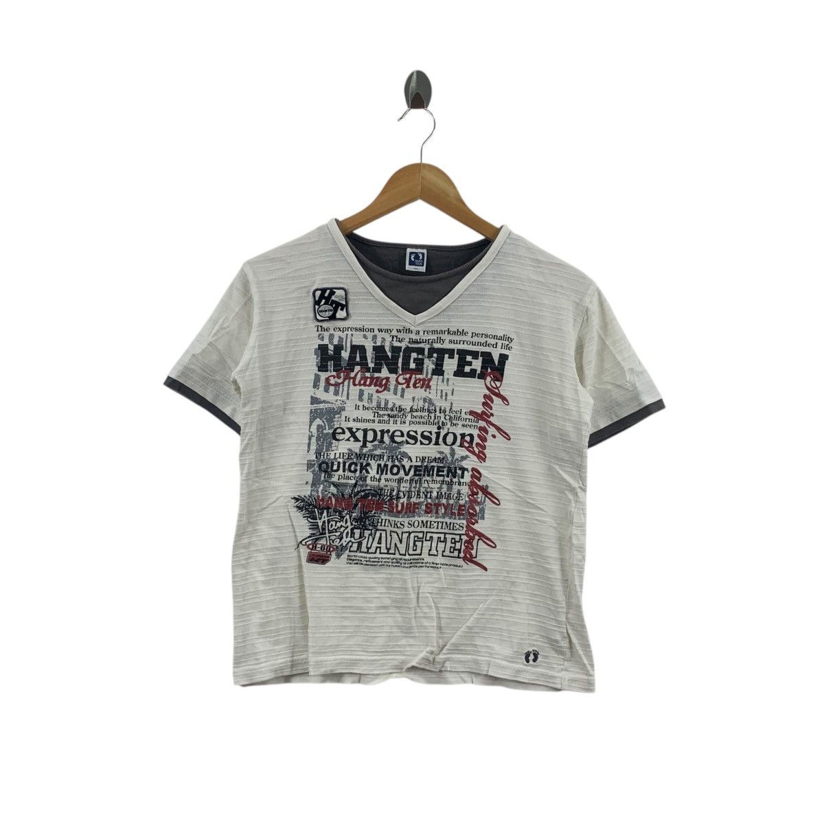 Hang Ten HANG TEN CALIFORNIA Hawaii Surf Expression Tee Shirt Top Size US S / EU 44-46 / 1 - 1 Thumbnail