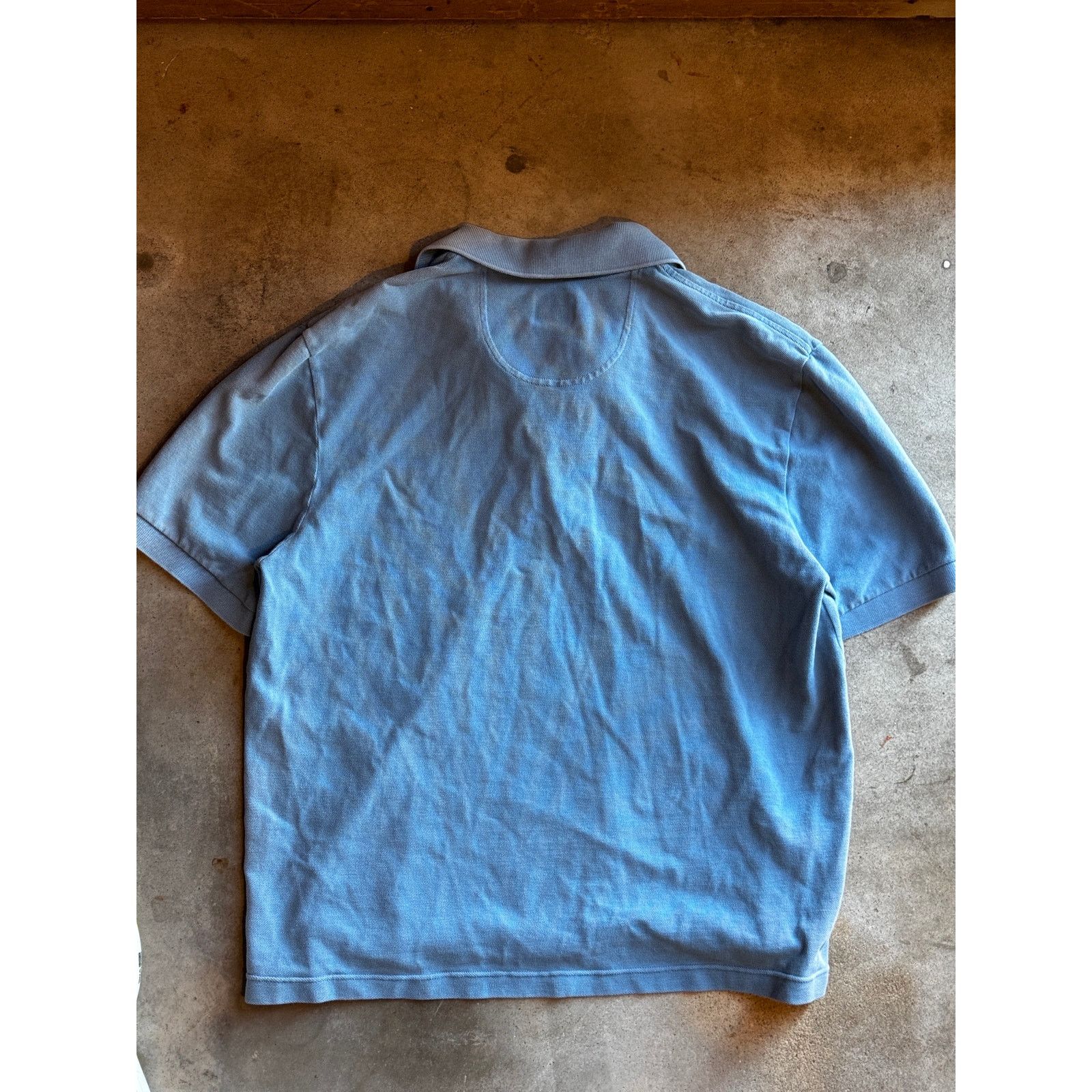 Lacoste VTG Lacoste Baby Blue Polo Size 6 (Medium) Size US M / EU 48-50 / 2 - 2 Thumbnail