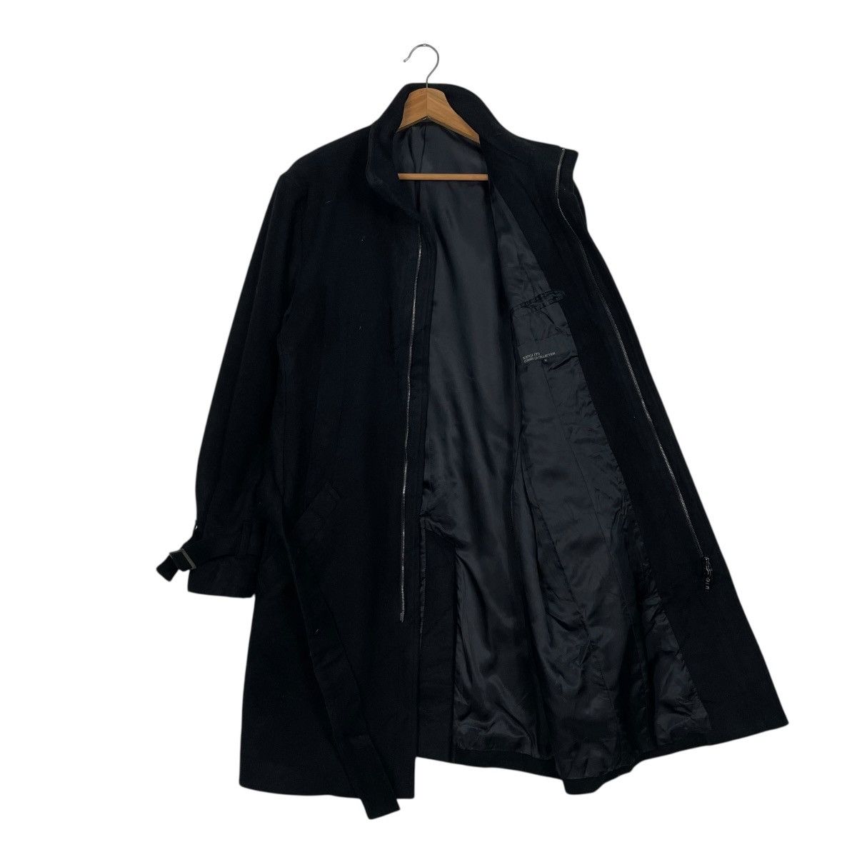 Comme Ca Ism Kenji Ito Comme Ca Collection Black Wool Coat Size US M / EU 48-50 / 2 - 11 Thumbnail