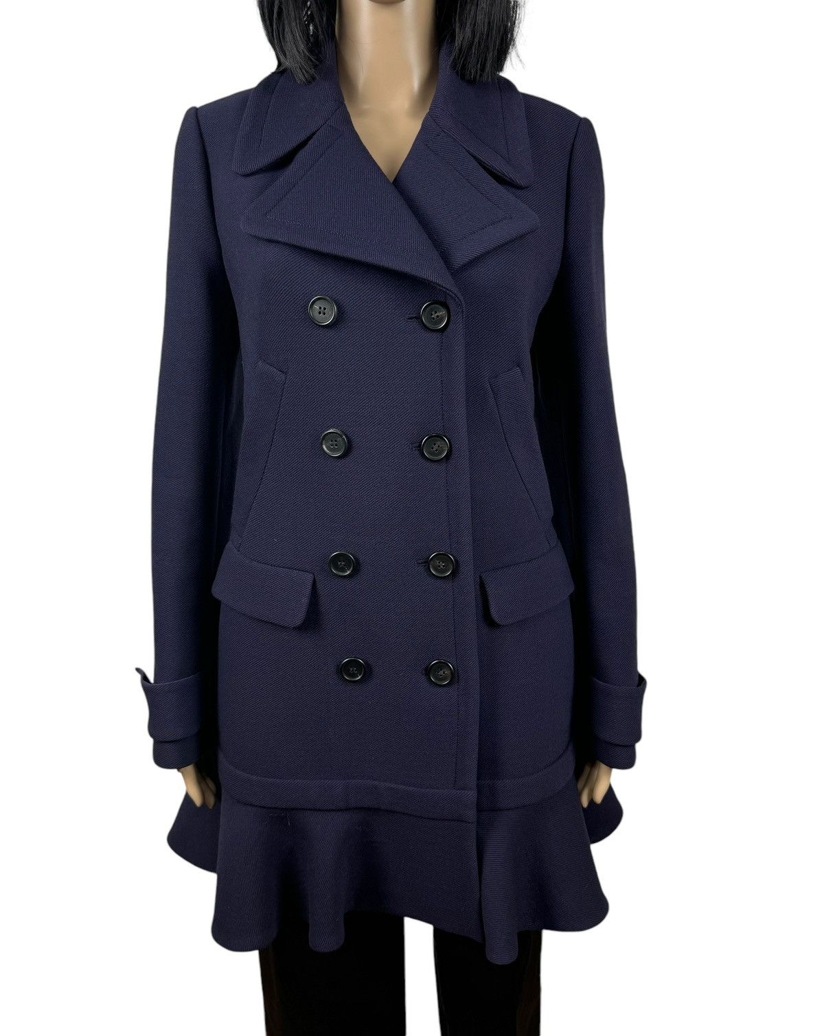Prada Prada Virgin Wool Coat Basque size 40 Size S / US 4 / IT 40 - 3 Thumbnail