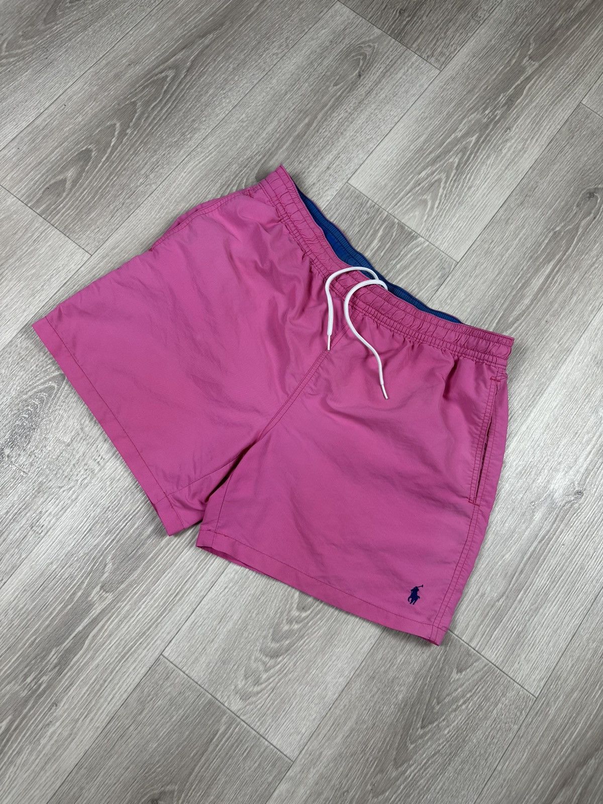 Polo Ralph Lauren Polo Ralph Lauren Nylon Crazy Pink Shorts Size L Size US 33 - 3 Thumbnail