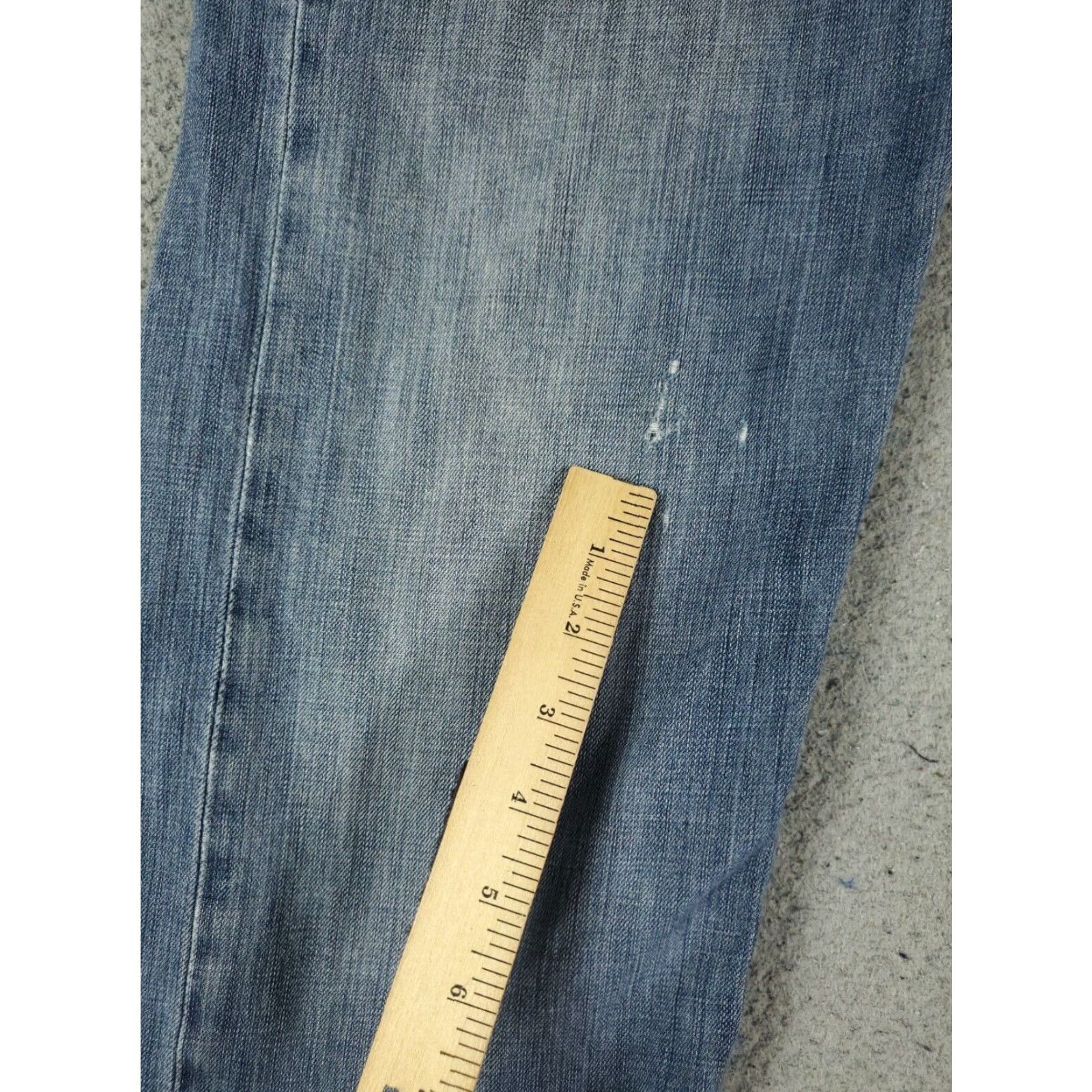 Levi's Levis Mens 505 Straight Leg Jeans Blue 33x30 Casual Denim Pants Size US 33 - 6 Thumbnail