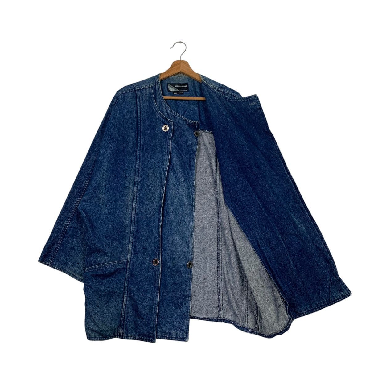 Japanese Brand MEMBERS ONLY Denim Casual Jacket Jean Jacket #2188-C97 Size US L / EU 52-54 / 3 - 9 Thumbnail