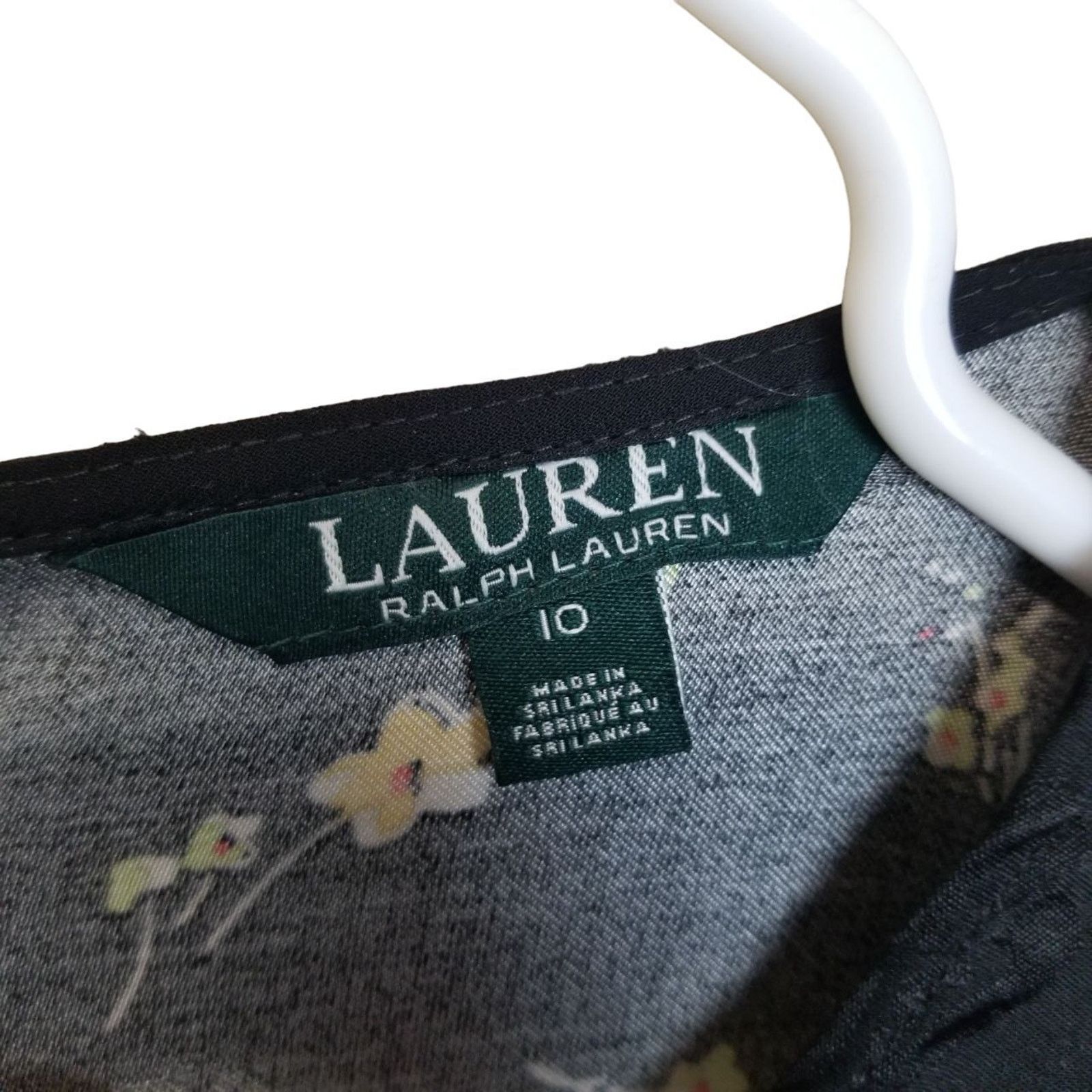 Lauren Ralph Lauren Lauren Ralph Lauren Womens Floral Sheath Dress Ruffle Sleeve Size L / US 10 / IT 46 - 7 Thumbnail
