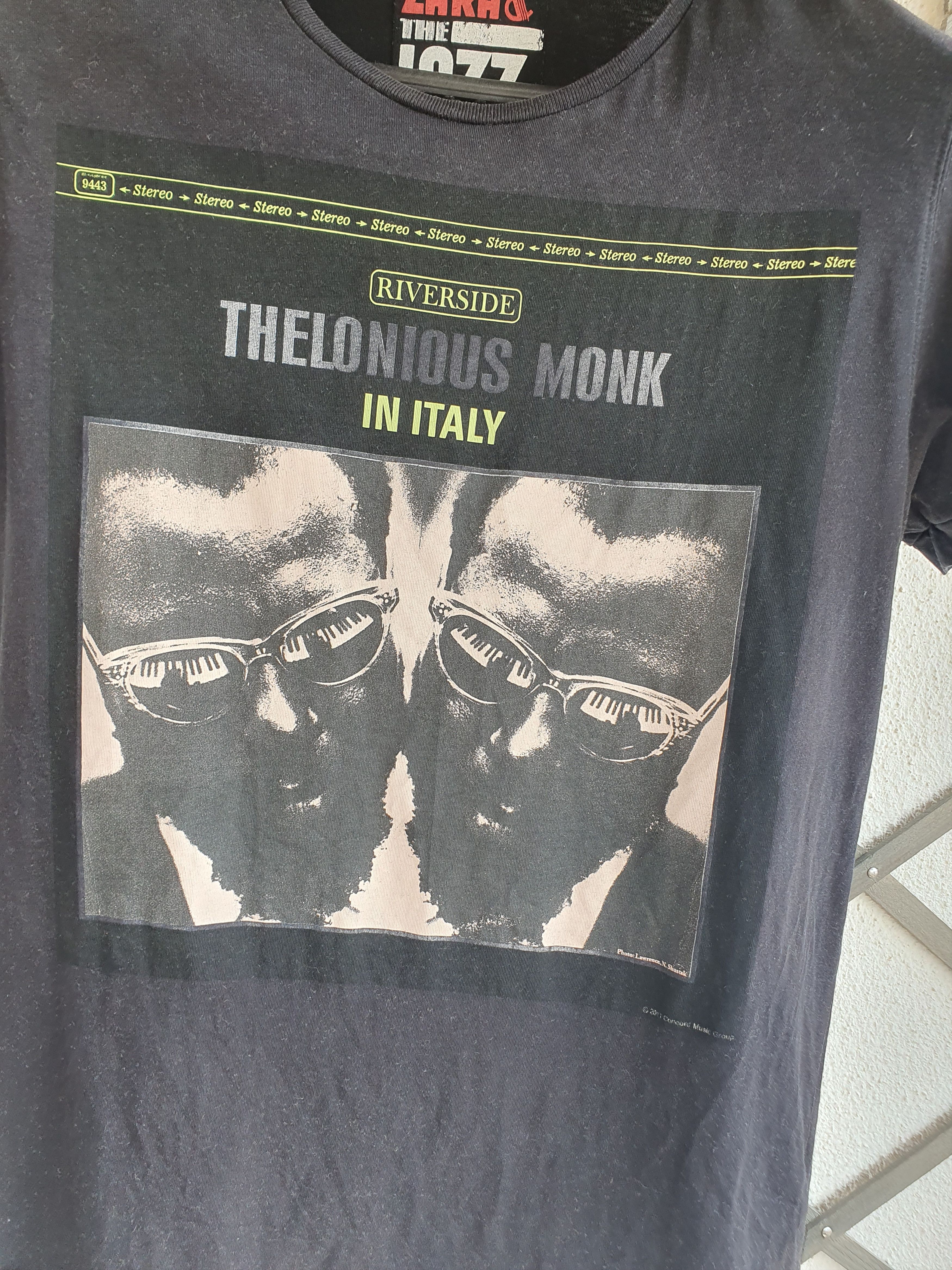 Band Tees × Zara Zara & the Jazz Collection Thelonious Monk 2011 T-shirt Size US M / EU 48-50 / 2 - 3 Thumbnail