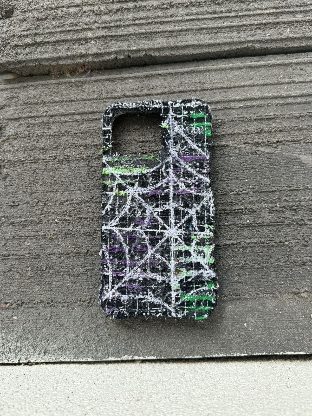 Japanese Brand Spiderweb Boro Iphone Case Size ONE SIZE - 1 Thumbnail