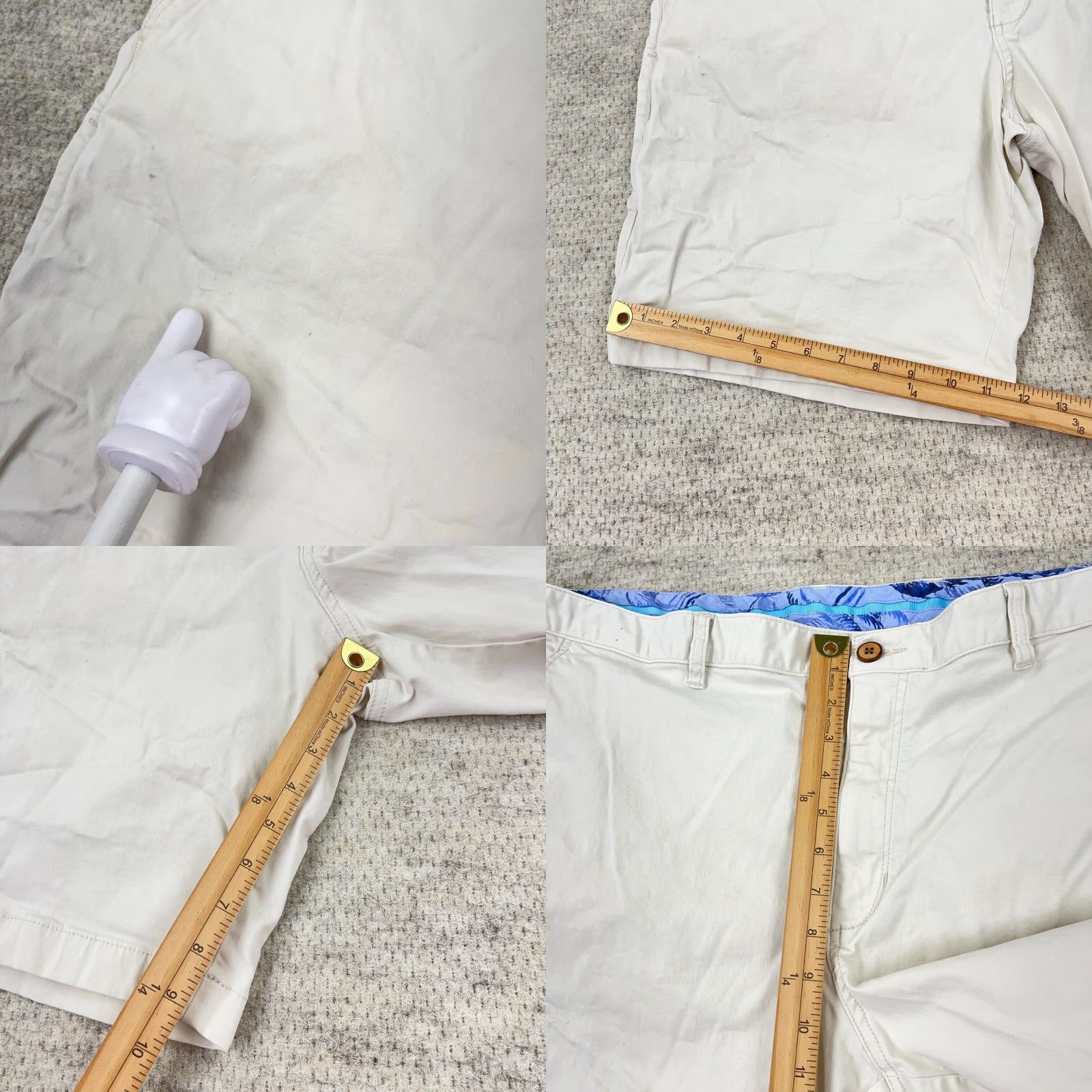 Tommy Bahama Tommy Bahama Chino Shorts Men 42 Light Blue Flat Front Stretch Cotton Tencel Pockets Logo Belt Loops 9 Inseam Casual Beach non-vintage Mens Regular Size US 42 / EU 58 - 8 Thumbnail