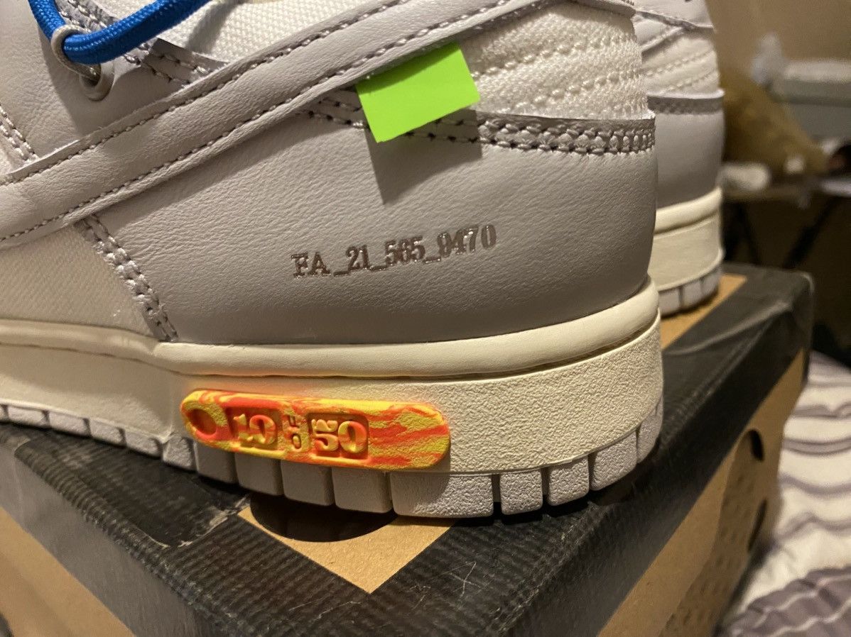 Nike × Off-White Nike off white dunk lot 10 size 9 Size US 9 / EU 42 - 8 Thumbnail