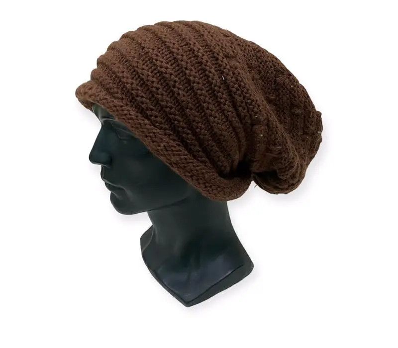 Japanese Brand Japanese Brand Turban Style Beanie Hat Size ONE SIZE - 1 Thumbnail