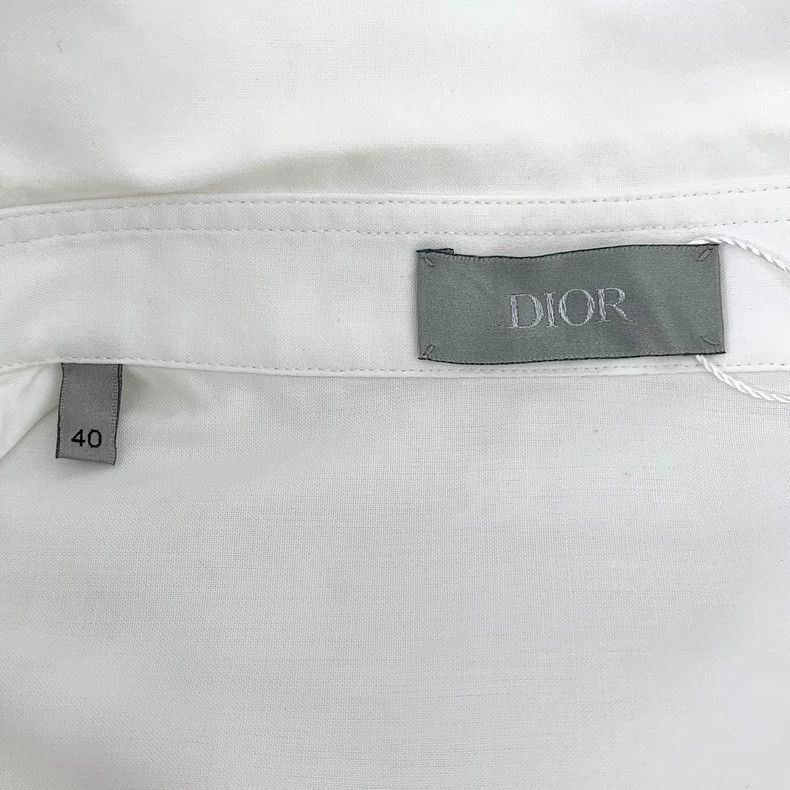 Dior Dior White logo letter pin embroidered lapel long-sleeved s Size US XXS / EU 40 - 7 Thumbnail