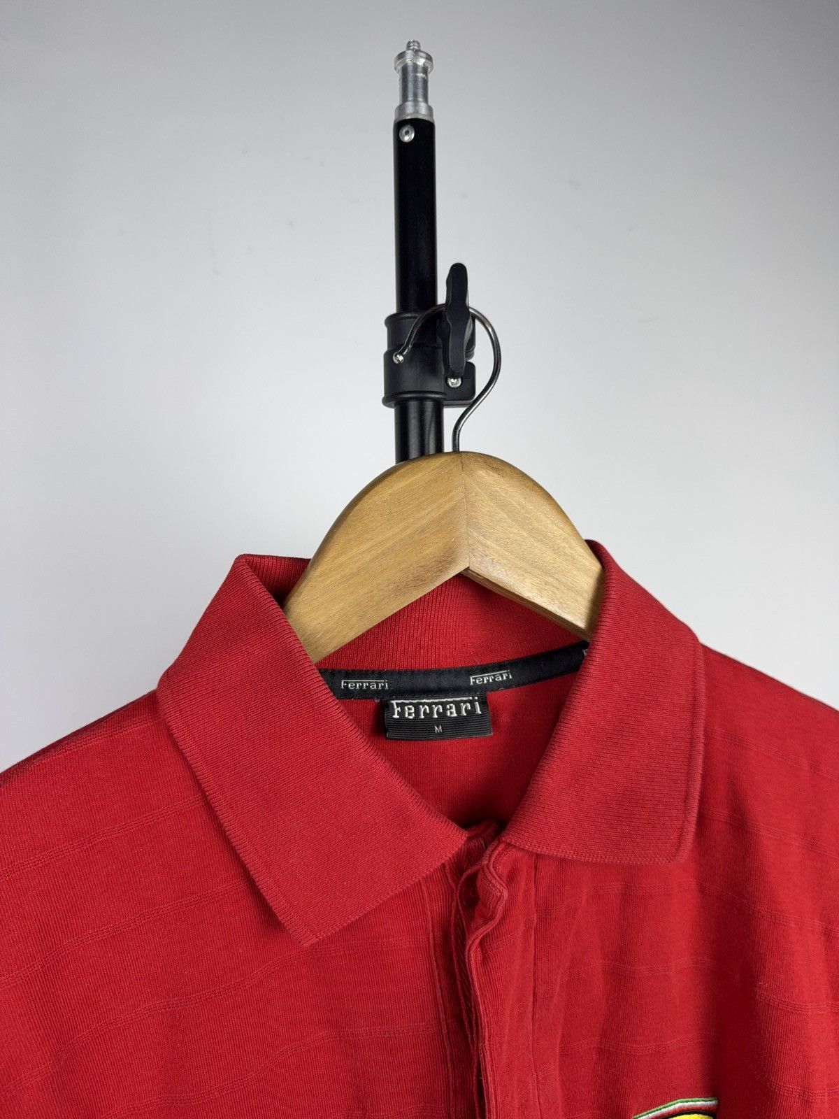 Ferrari 00s Ferrari Red Polo Shirt Vintage Scuderia Logo Embroidered Size US M / EU 48-50 / 2 - 4 Thumbnail