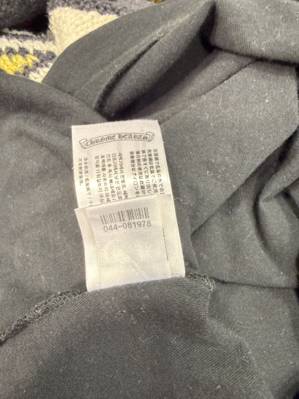 Chrome Hearts Chrome Hearts Long Sleeve Neck Logo Black Olive Size US M / EU 48-50 / 2 - 8 Thumbnail