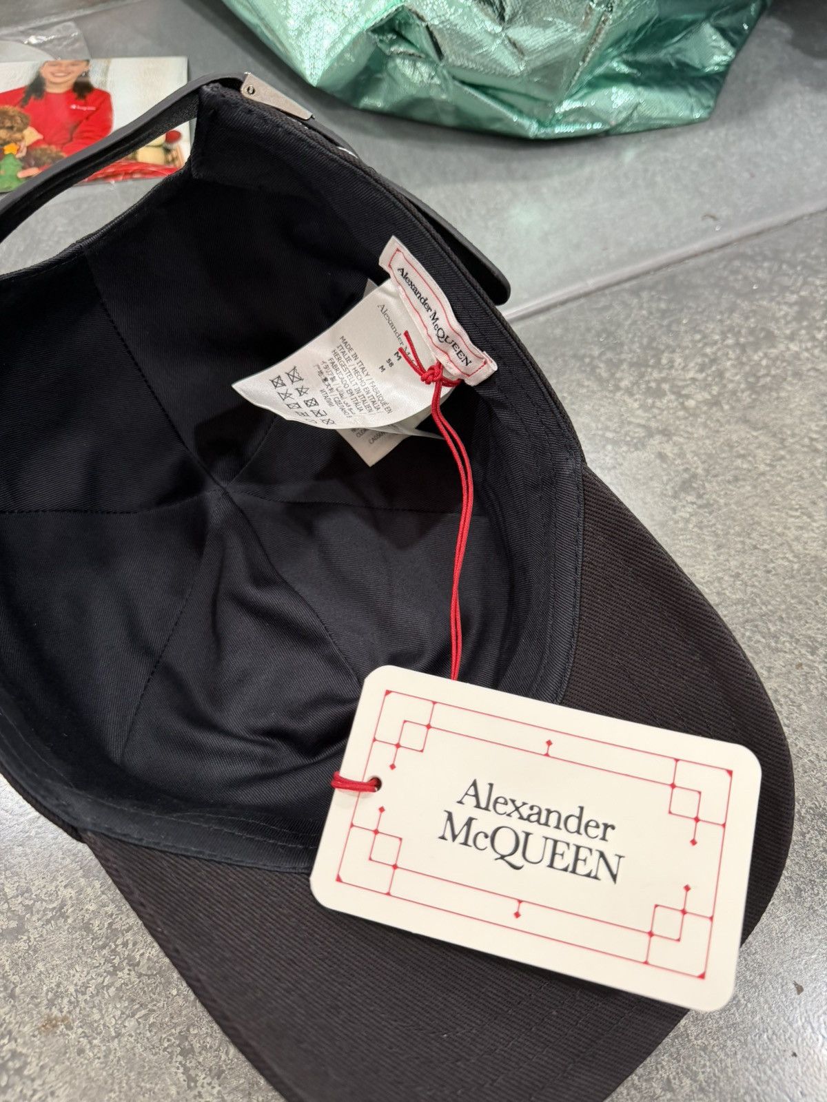 Alexander McQueen Alexander McQueen Baseball Cap Size ONE SIZE - 5 Thumbnail