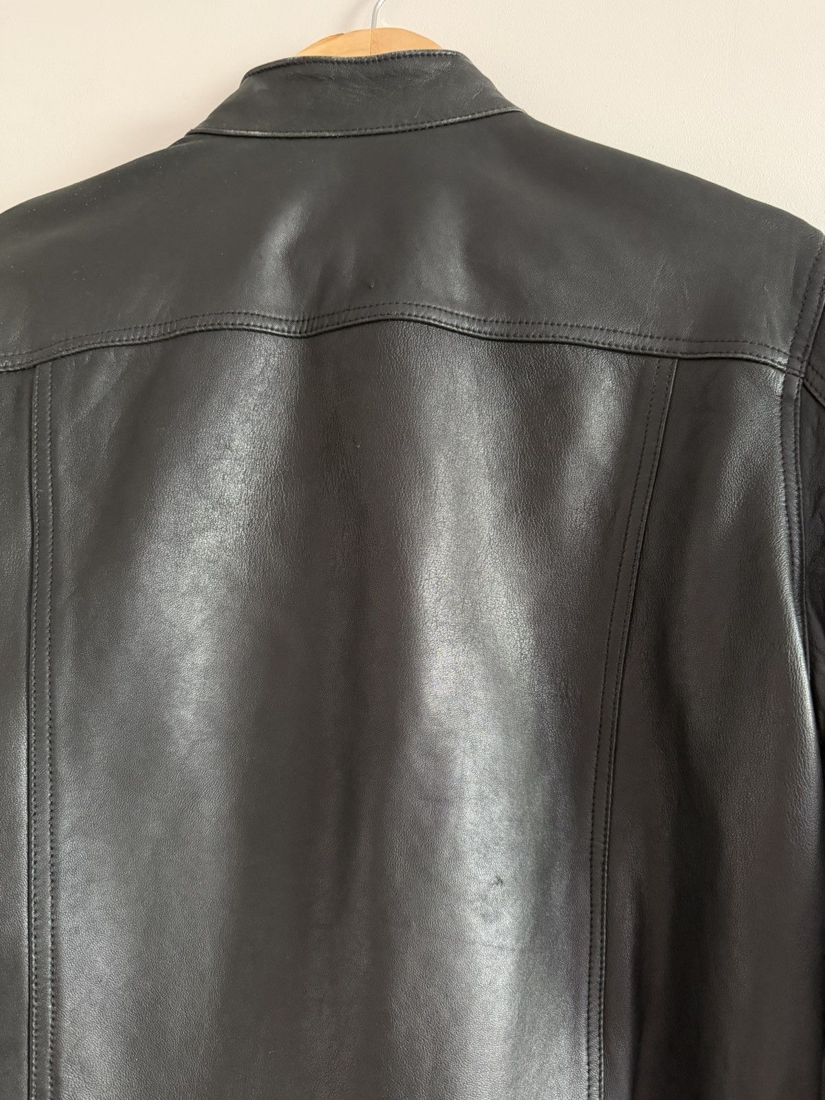 G-Star G-Star RAW Black Leather Moto Jacket Size US M / EU 48-50 / 2 - 8 Thumbnail