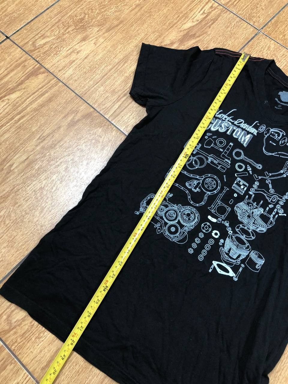 Harley Davidson Y2K Affliction Style All Over Print T Shirt Tee Japan Size US M / EU 48-50 / 2 - 10 Thumbnail