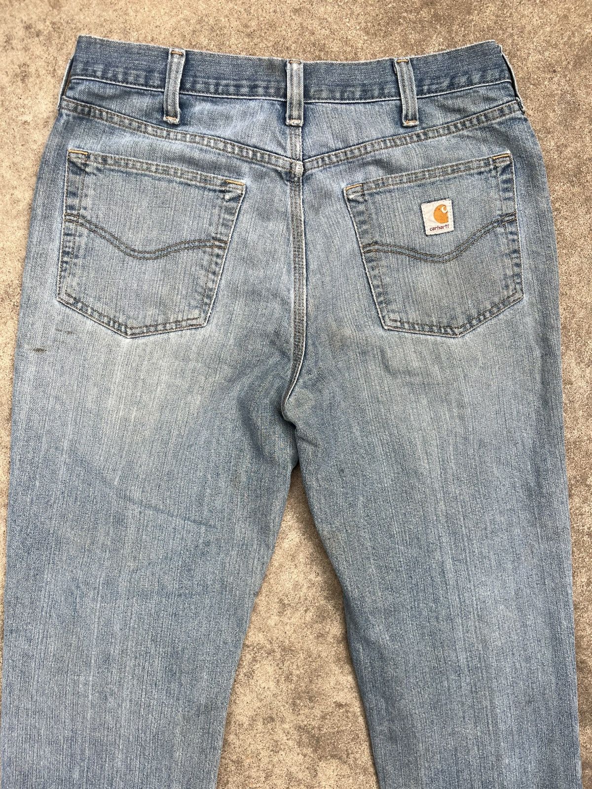 Carhartt Distressed Carhartt Workwear Denim Size US 34 / EU 50 - 7 Thumbnail