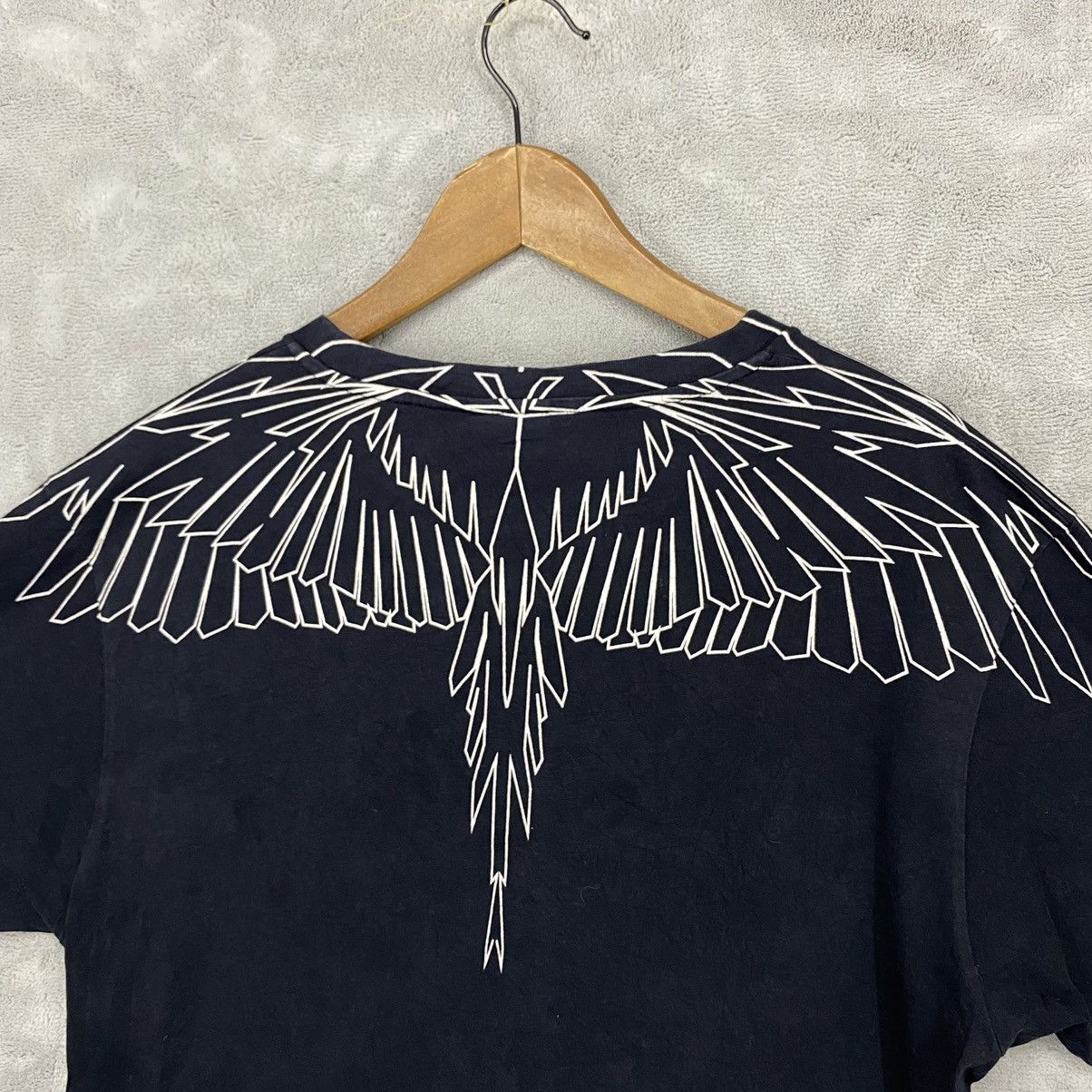 Marcelo Burlon MARCELO BURLON WING BLACK TEE Size US M / EU 48-50 / 2 - 6 Thumbnail