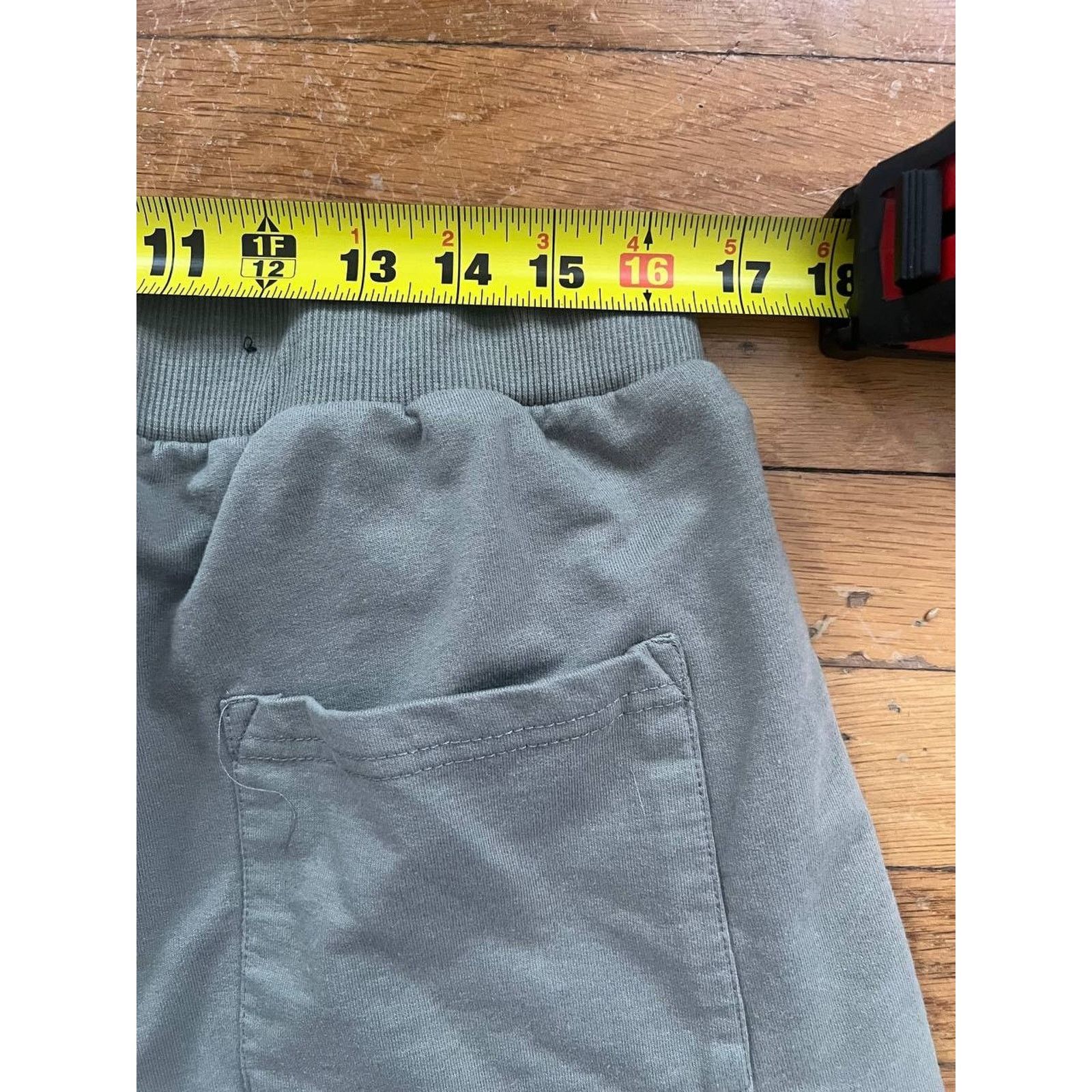 & Other Stories GEF France Joggers cotton Green X-Large A001679 Size 29" - 6 Thumbnail