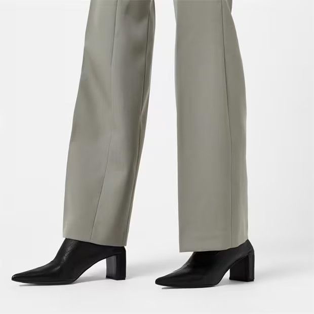 Jil Sander o1g2r1mq1024 Heeled Sock Boots in Black Size US 9 / IT 39 - 5 Thumbnail