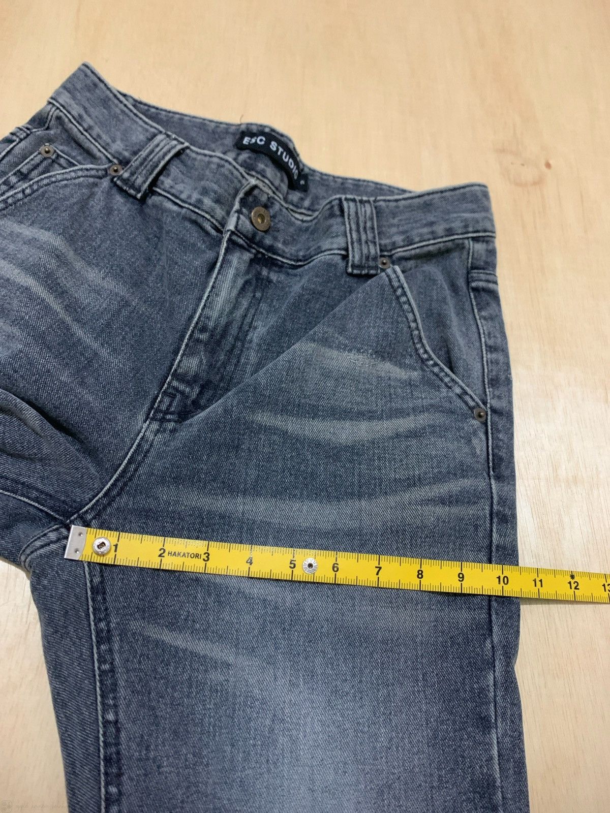 Hysteric Glamour × If Six Was Nine × Japanese Brand Flare Esc Studio Lgb Style Jeans Bootcut Size US 31 - 14 Thumbnail