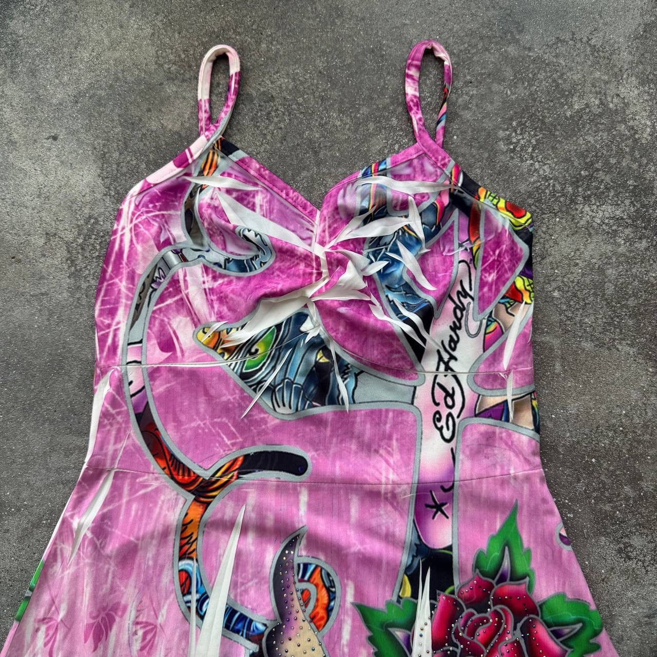 Christian Audigier × Ed Hardy Ed Hardy by Christian Audigier Y2K Era Dress Size M / US 6-8 / IT 42-44 - 2 Thumbnail