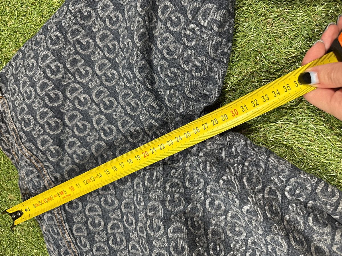Dolce & Gabbana Dolce & Gabbana D&G Monogram Denim Jeans Vintage 29 Size 29" - 14 Thumbnail