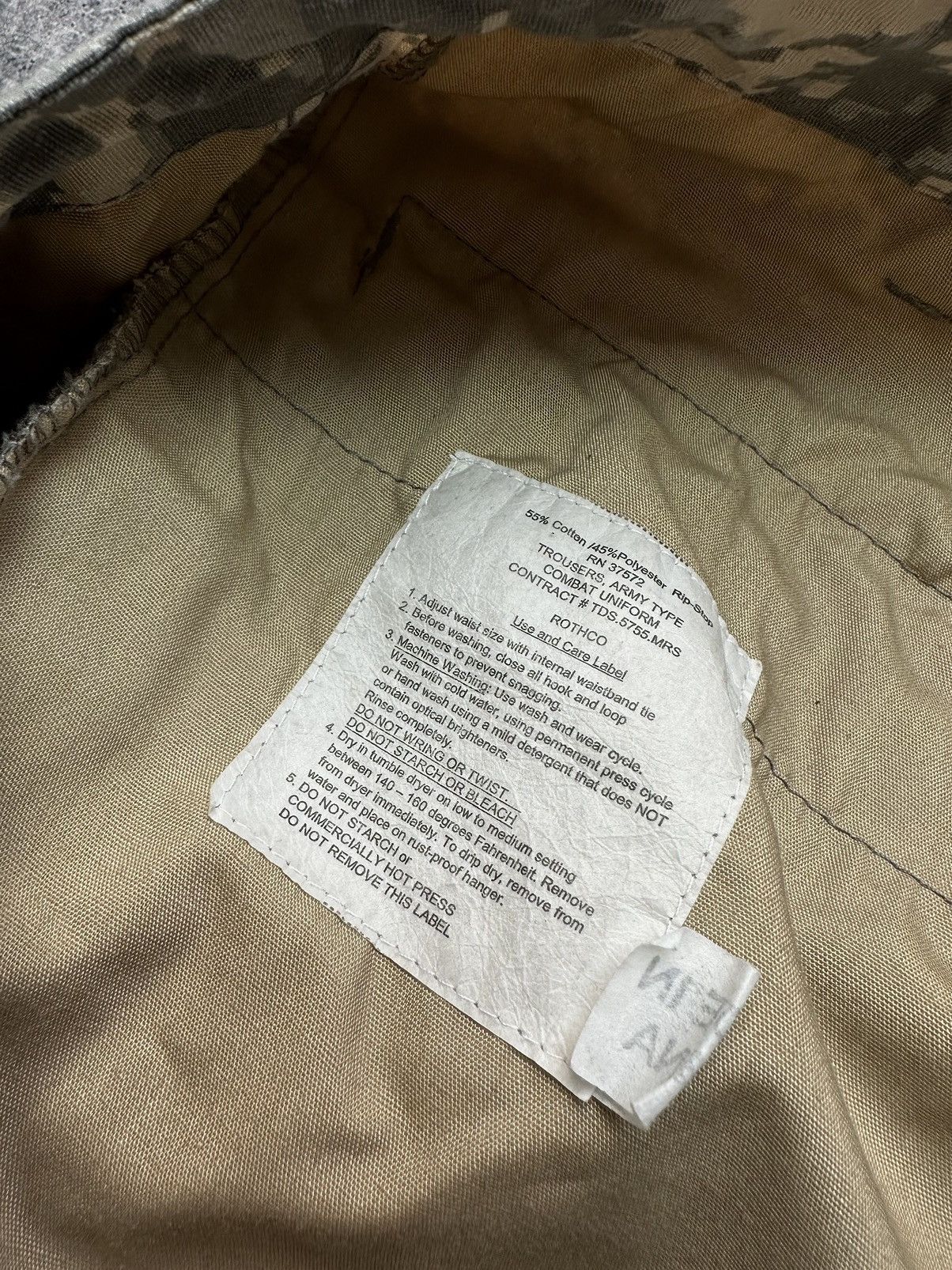 Rothco Vintage Rothco Military US Army Camo Uniforms Cargo Pants Size US 32 / EU 48 - 9 Thumbnail