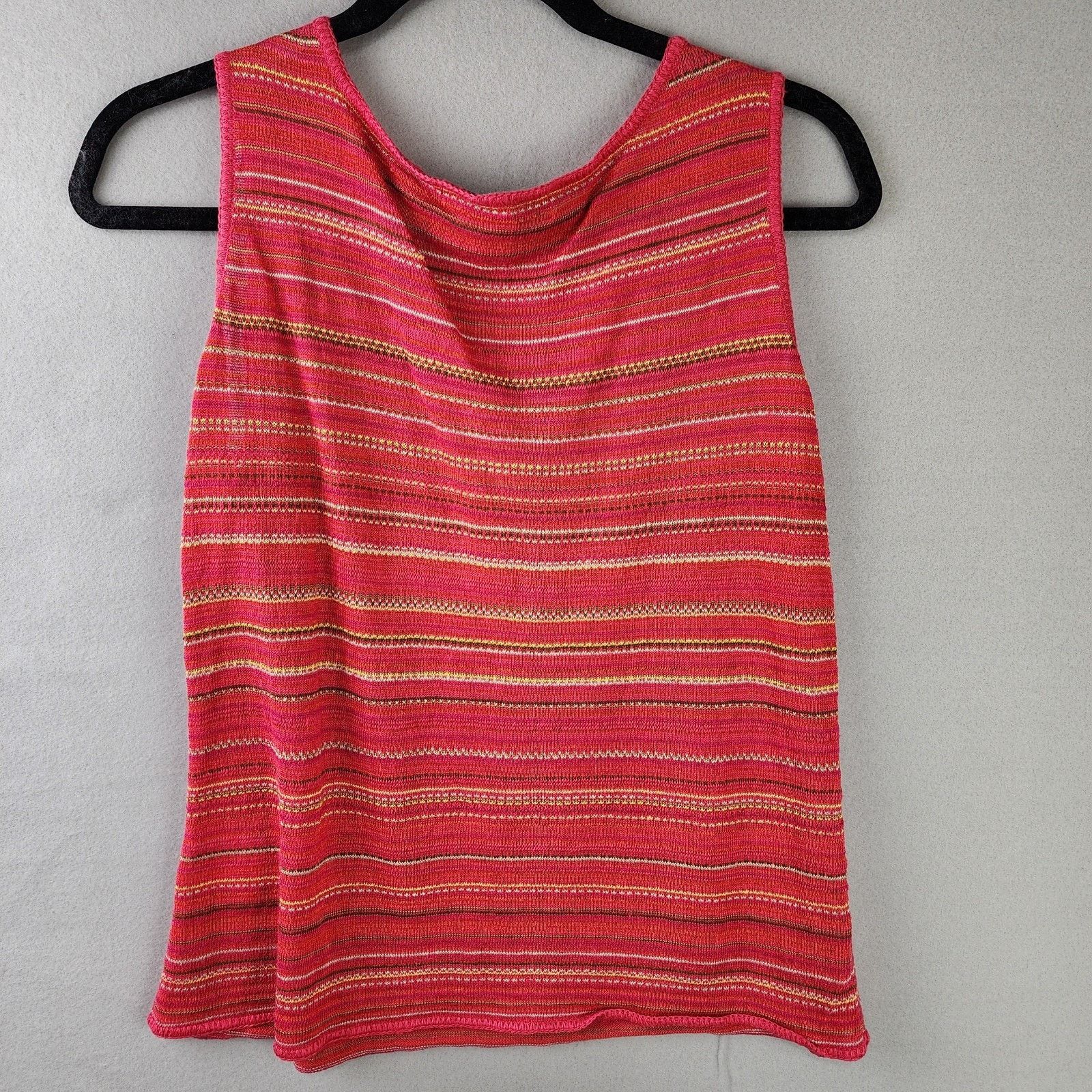 Other David Brooks Large Red Button Cardigan +Tank Top 2-Piece Set Size L / US 10 / IT 46 - 4 Thumbnail