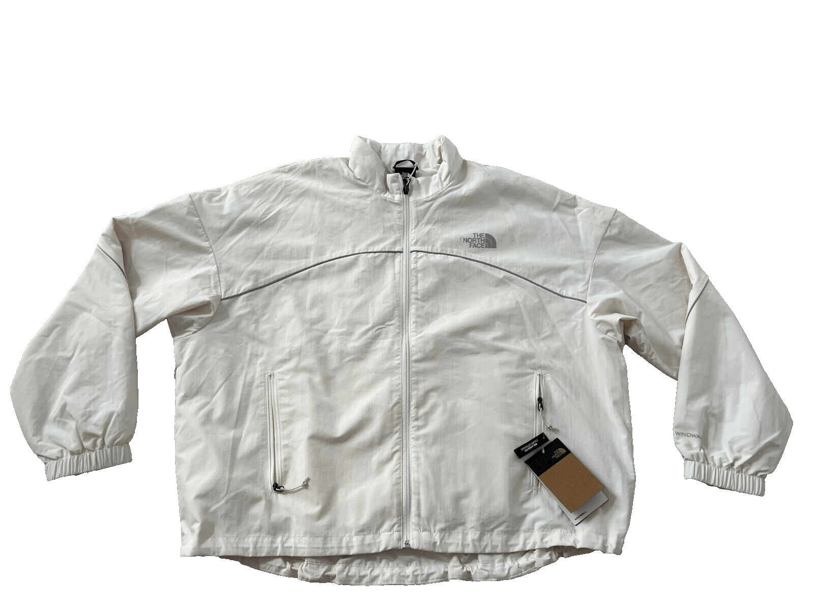 The North Face The North Face Tek Piping Wind Jacket White ( XXL ) Size XXL / US 16-18 / IT 52-54 - 3 Thumbnail